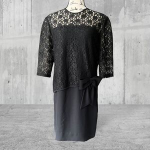 Henry Lee Women's Vintage Black Party Dress Size 16P